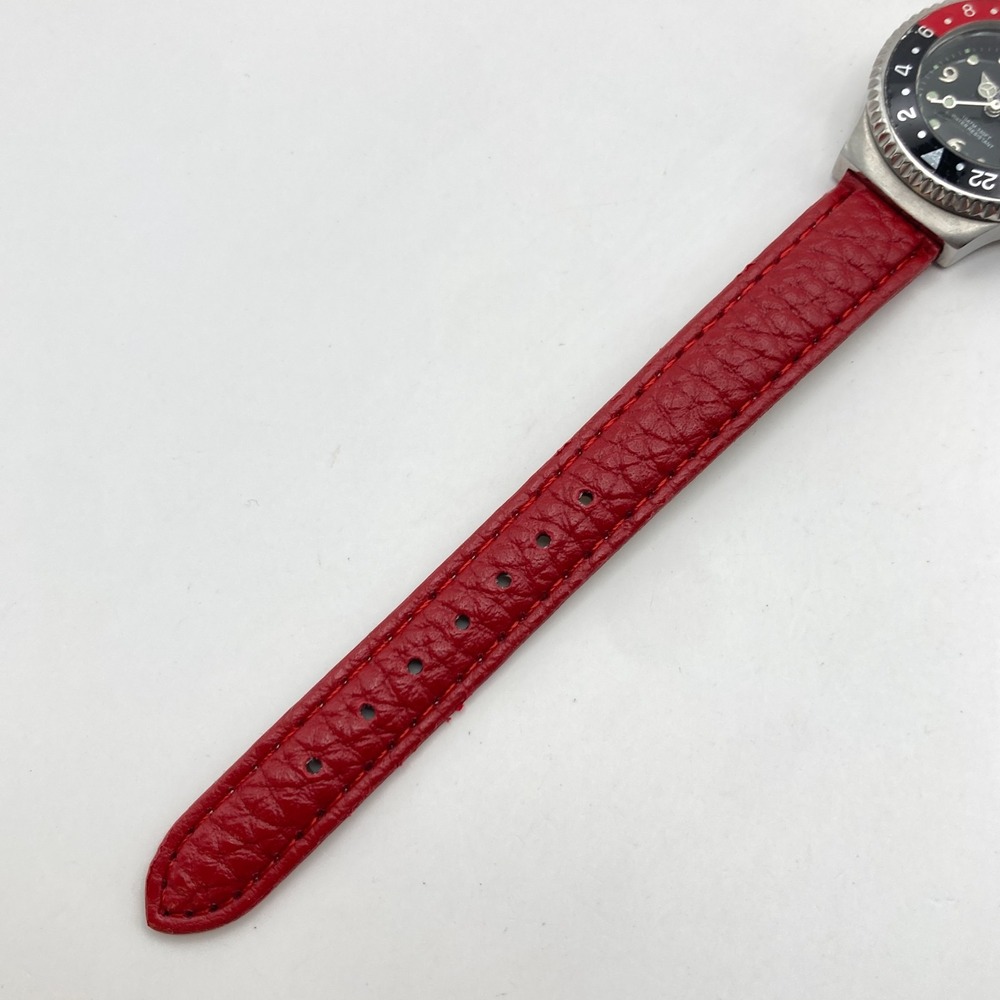 Croton Women's Watch 29mm Silver Tone Coke Bezel Date Diver Style New Battery - Picture 16 of 16